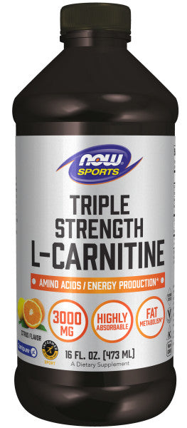 NOW Sports Carnitine, Triple Strength Liquid - 16 fl.oz.