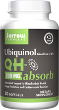 Load image into Gallery viewer, Jarrow Formulas Ubiquinol QH-absorb 200mg
