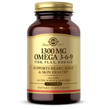 Load image into Gallery viewer, Solgar 1300 mg Omega 3-6-9 SOFTGELS
