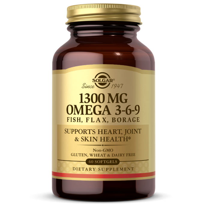 Solgar Omega 3-6-9 1,300 mg 120 Softgels