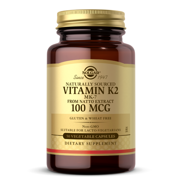 Solgar Naturally Vitamin K2 (MK-7) 100 mcg