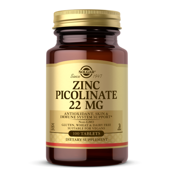 Solgar Zinc Picolinate 22 mg