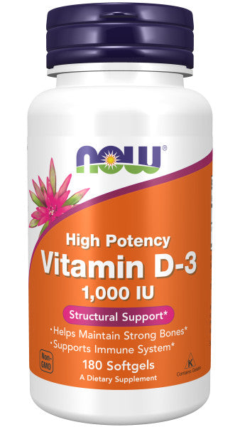 NOW Foods Vitamin D-3 1000 IU