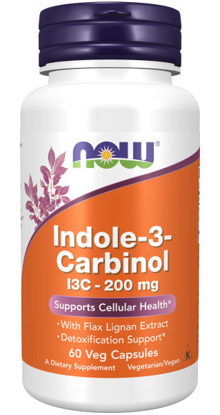 NOW Foods Indole-3-Carbinol (I3C) 200 mg