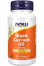 Load image into Gallery viewer, NOW Foods Black Currant Oil 500 mg
