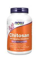 Load image into Gallery viewer, NOW Foods Chitosan 500 mg plus Chromium
