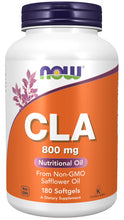 Load image into Gallery viewer, NOW Foods CLA (Conjugated Linoleic Acid) 800 mg
