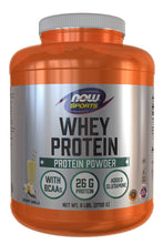 Load image into Gallery viewer, NOW Sports Whey Protein Creamy Vanilla Powder
