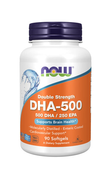 NOW Foods DHA-500, Double Strength