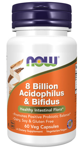 NOW Foods 8 Billion Acidophilus & Bifidus