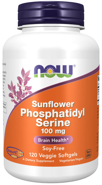 NOW Foods Sunflower Phosphatidyl Serine 100 mg