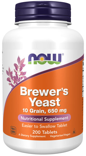 NOW Foods Brewer's Yeast 650 mg