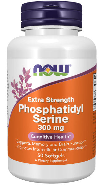 NOW Foods Phosphatidyl Serine 300 mg, Extra Strength