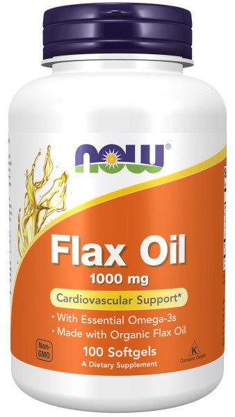 NOW Foods Flax Oil 1000 mg