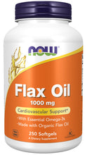 Load image into Gallery viewer, NOW Foods Flax Oil 1000 mg
