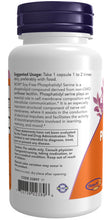 Load image into Gallery viewer, NOW Foods Phosphatidyl Serine, Soy-Free 150 mg
