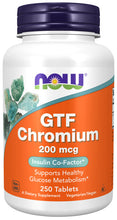 Load image into Gallery viewer, NOW Foods GTF Chromium 200 mcg Yeast Free
