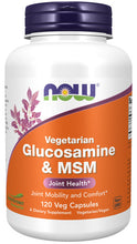 Load image into Gallery viewer, NOW Foods Glucosamine &amp; MSM (Vegetarian)
