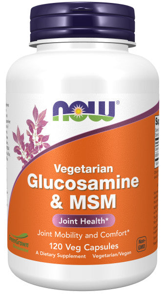 NOW Foods Glucosamine & MSM (Vegetarian)