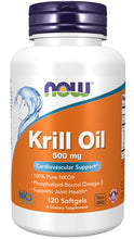 Load image into Gallery viewer, NOW Foods Krill Oil 500 mg
