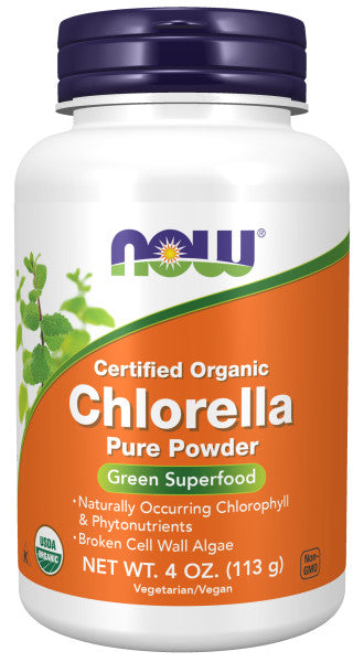 NOW Foods Chlorella Powder, Organic