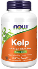 Load image into Gallery viewer, NOW Foods Kelp 325 mcg
