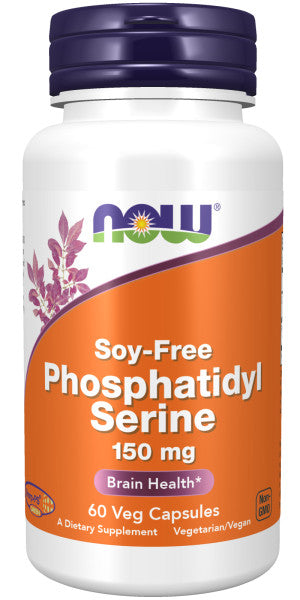 NOW Foods Phosphatidyl Serine, Soy-Free 150 mg