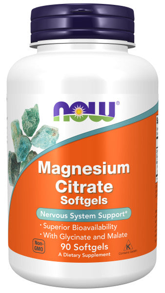 NOW Foods Magnesium Citrate Softgels