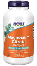 Load image into Gallery viewer, NOW Foods Magnesium Citrate Softgels
