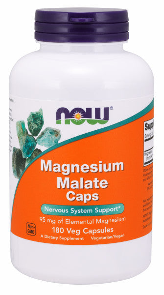 NOW Foods Magnesium Malate Caps