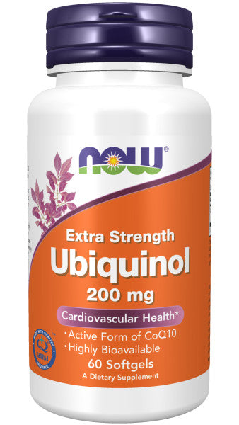 NOW Foods Ubiquinol, Extra Strength 200 mg