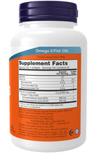 Load image into Gallery viewer, NOW Foods Omega-3, Molecularly Distilled (Softgels)
