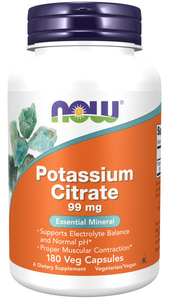 NOW Foods Potassium Citrate 99 mg