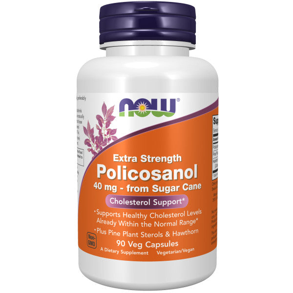 NOW Foods Policosanol, Extra Strength 40 mg