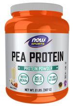 Load image into Gallery viewer, NOW Sports Pea Protein Flavored 2 lbs.
