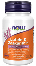 Load image into Gallery viewer, NOW Foods Lutein &amp; Zeaxanthin
