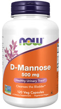 Load image into Gallery viewer, NOW Foods D-Mannose 500 mg
