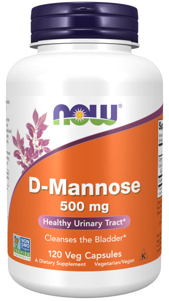 NOW Foods D-Mannose 500 mg