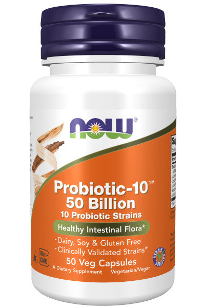 NOW Foods Probiotic-10 50 Billion