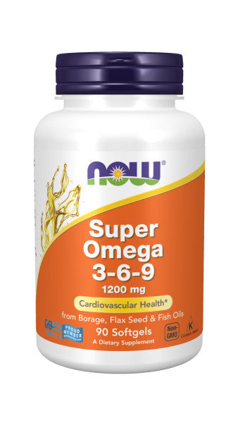 NOW Foods Super Omega 3-6-9 1200 mg