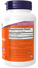 Load image into Gallery viewer, NOW Foods Alpha Lipoic Acid 250 mg
