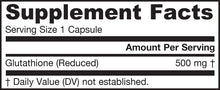 Load image into Gallery viewer, Jarrow Formulas Glutathoine Reduced 500 mg

