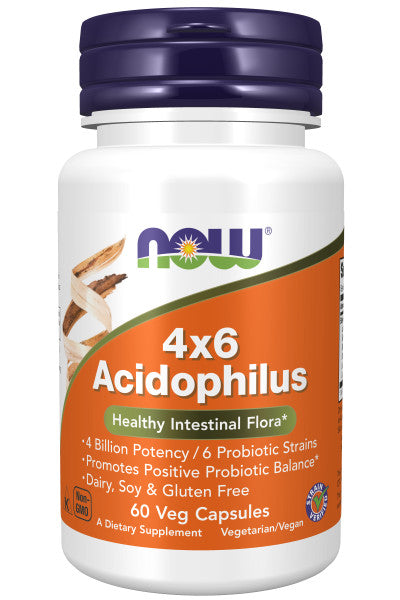 NOW Foods Acidophilus 4x6