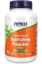 Load image into Gallery viewer, NOW Foods Spirulina, Organic Powder
