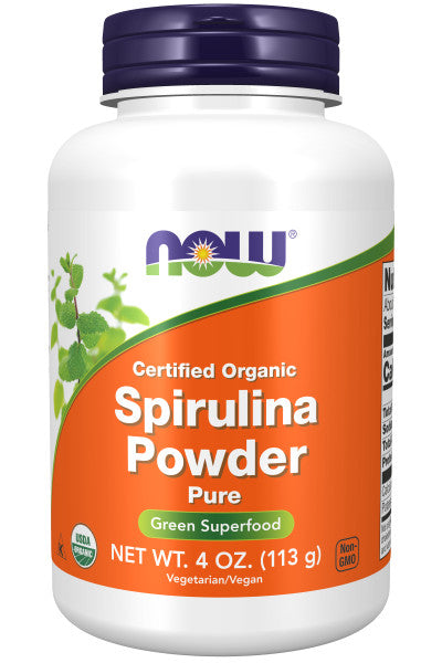 NOW Foods Spirulina, Organic Powder