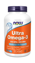 Load image into Gallery viewer, NOW Foods Ultra Omega-3 (Bovine Gelatin)
