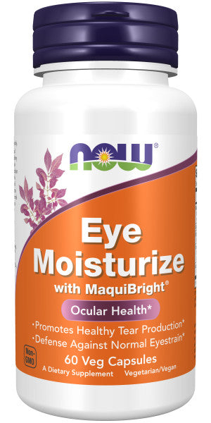 NOW Foods Eye Moisturize with MaquitBright®