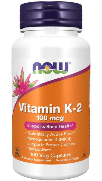 NOW Foods Vitamin K-2 100 mcg