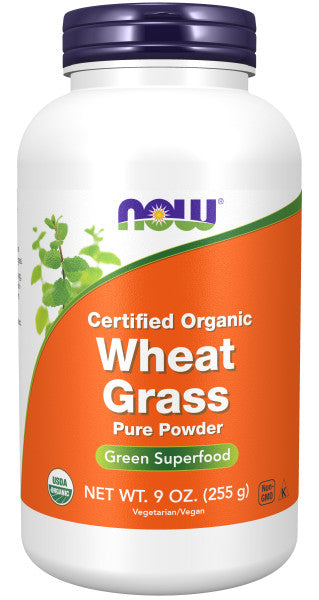 NOW Foods Wheat Grass Powder, Organic