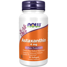 Load image into Gallery viewer, NOW Foods Astaxanthin 4 mg
